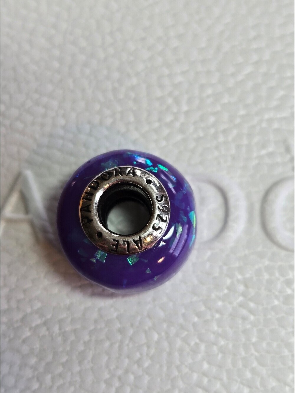 Pandora charm bead s925 glass bead